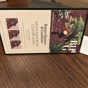 Better Homes And Gardens Garden Spotlight with Color Lock